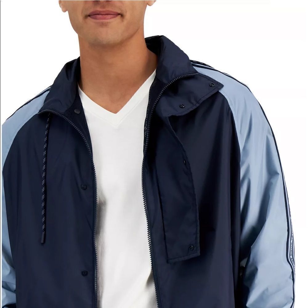 MICHAEL KORS Men's Colorblocked Track Jacket XL - Picture 7 of 8